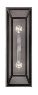 Hinkley Aged Zinc 2-Light 60W Wall Sconce 