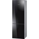 23-1/2 in. 10 cu. ft. Counter Depth Bottom Mount Freezer Refrigerator in Black