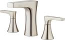 Pfister Brushed Nickel Two Handle Widespread Bathroom Sink Faucet 
