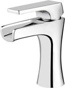 Single Handle Monoblock Bathroom Sink Faucet in Polished Chrome