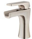 Pfister Brushed Nickel Single Handle Monoblock Bathroom Sink Faucet 