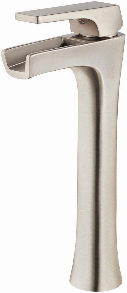 Pfister Brushed Nickel Single Handle Vessel Filler Bathroom Sink Faucet 