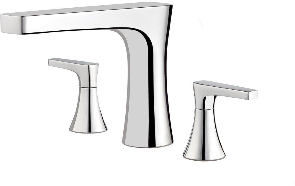 Pfister Polished Chrome Two Handle Roman Tub Faucet Trim Only 