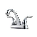 1.2 gpm 3-Hole Centerset Bath Faucet with Double Lever Handle in Polished Chrome