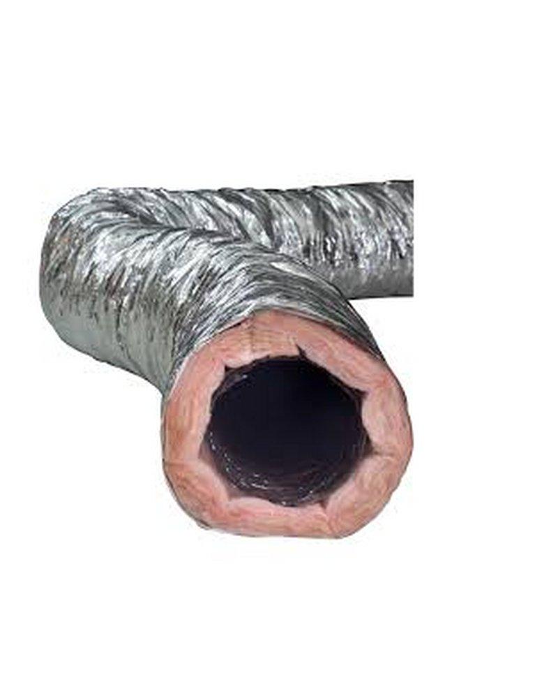 JP Lamborn Silver 45 ft. Silver R8 Flexible Air Duct 