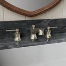 Signature Hardware Polished Nickel Two Handle Widespread Bathroom Sink Faucet with Pop-Up Drain Assembly 