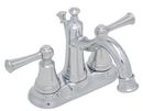 Two Handle Centerset Bathroom Sink Faucet in Chrome