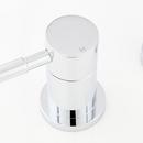 Signature Hardware Polished Chrome Two Handle Widespread Bathroom Sink Faucet with Pop-Up Drain Assembly 