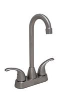 PROFLO&reg; Brushed Nickel Two Lever Handle Bar Faucet 