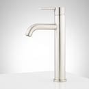 Signature Hardware Brushed Nickel Single Handle Vessel Filler Bathroom Sink Faucet 