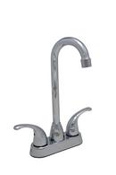 PROFLO&reg; Chrome Two Lever Handle Bar Faucet 