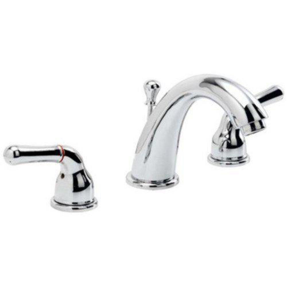 PROFLO&reg; Chrome Two Handle Widespread Bathroom Sink Faucet 