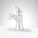 Signature Hardware Polished Chrome Single Handle Centerset Bathroom Sink Faucet 