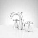 Signature Hardware Polished Chrome Two Handle Bathroom Sink Faucet 