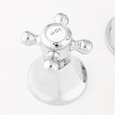 Signature Hardware Polished Chrome Two Handle Bathroom Sink Faucet 