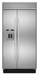 48-3/8 in. 19.2 cu. ft. Side-By-Side Refrigerator in Stainless Steel/Black