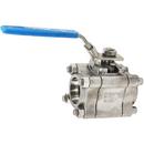 Jamesbury Stainless Steel Full Port Socket Weld 2250# Ball Valve 