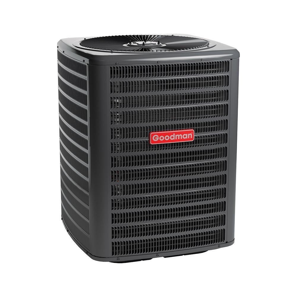 Goodman&reg; 16 SEER Horizontal and Upflow Single-Stage R-410A Split-System Heat Pump 