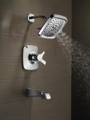 Delta Faucet Stainless Two Handle Multi Function Bathtub & Shower Faucet (Trim Only) 