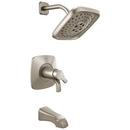 Two Handle Multi Function Bathtub & Shower Faucet in Brilliance® Stainless (Trim Only)