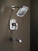 Delta Faucet Stainless Two Handle Multi Function Bathtub & Shower Faucet (Trim Only) 
