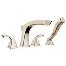 Delta Faucet Polished Nickel Two Handle Roman Tub Faucet Trim Only 