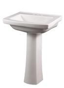 Gerber Plumbing White Pedestal Vessel 