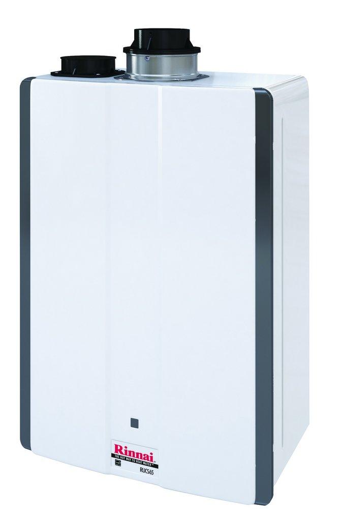 Rinnai 130 MBH Indoor Condensing 89W Tankless Water Heater 