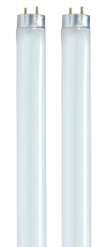 SATCO Cool White 32W T8 LED 2950 Lumens 4100K Medium E-26 Linear Fluorescent Lighting (2 Pack) 