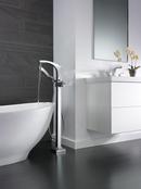 Delta Faucet Chrome Two Handle Widespread Bathroom Sink Faucet with Pop-Up Drain Assembly 