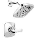 Single Handle Multi Function Shower Faucet in Chrome (Trim Only)