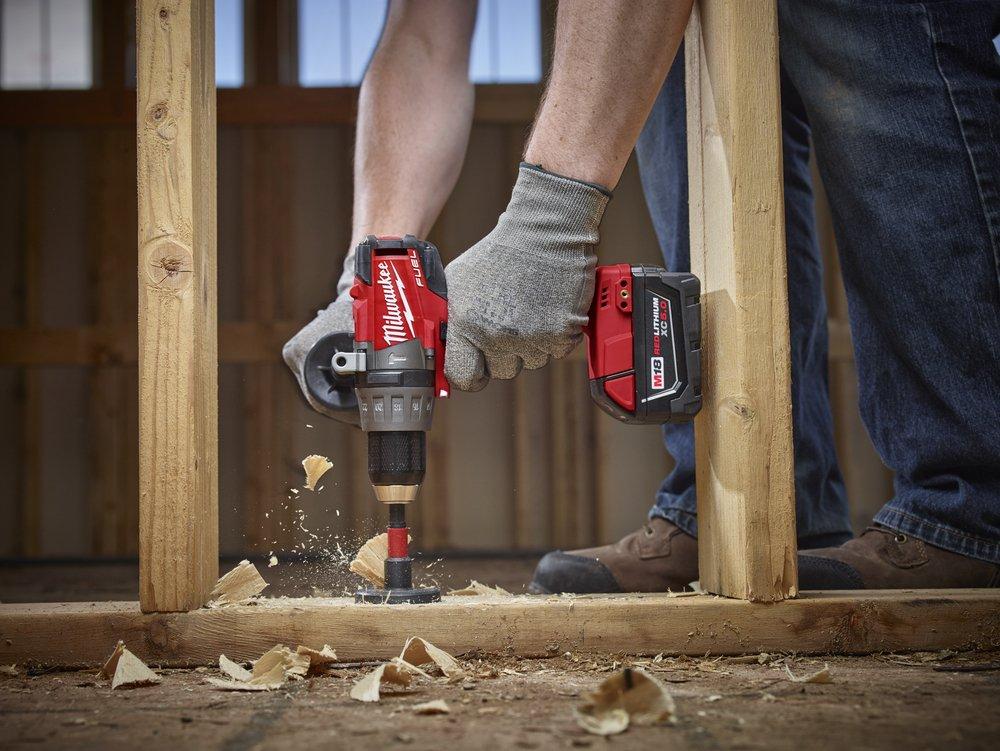 Milwaukee&reg; Black Hammer Drill and Driver Kit 