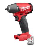 Milwaukee® Red Compact Impact Wrench with Friction Ring