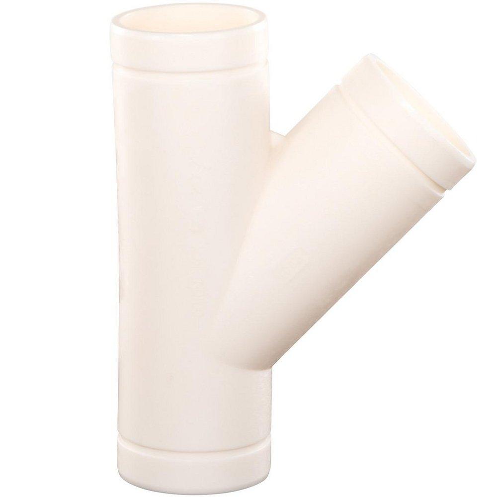 Orion Fittings No-Hub and Plain End Cold Rolled PVDF Wye 