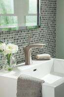 Delta Faucet Brilliance&reg; Stainless Single Handle Centerset Bathroom Sink Faucet 