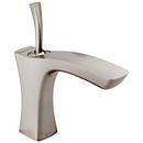 Delta Faucet Brilliance&reg; Stainless Single Handle Centerset Bathroom Sink Faucet 