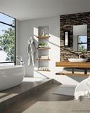 Delta Faucet Polished Nickel Single Handle Vessel Filler Bathroom Sink Faucet 