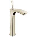 Delta Faucet Polished Nickel Single Handle Vessel Filler Bathroom Sink Faucet 