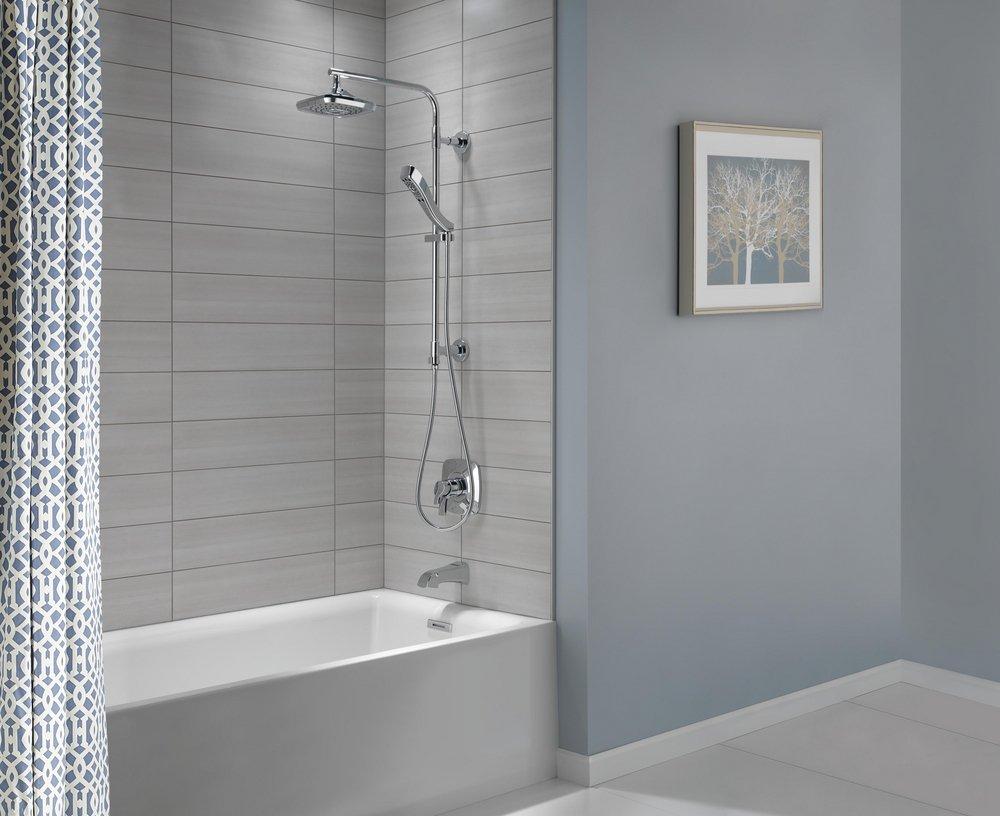 Delta Faucet Chrome Pull-Up Diverter Tub Spout 