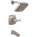 Delta Faucet Stainless Single Handle Multi Function Bathtub & Shower Faucet (Trim Only) 