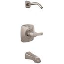 Delta Faucet Stainless Single Handle Bathtub & Shower Faucet (Trim Only) 