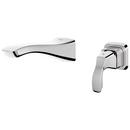 Single Handle Widespread Bathroom Sink Faucet in Polished Chrome