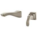 Single Handle Widespread Bathroom Sink Faucet in Brilliance Stainless