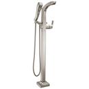 Delta Faucet Stainless Single Lever Handle Floor Mount Filler Trim Only 