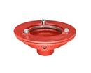 2 in. Cast Iron Clamp Down Drain with No-Hub Outlet