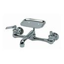 PROFLO&reg; Polished Chrome Two Handle Lever Service Faucet 