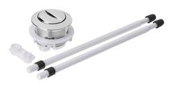 Push Button Actuator Kit in Polished Chrome