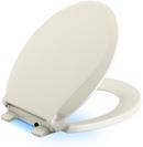Round Open Front Toilet Seat in Biscuit