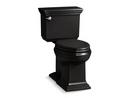 1.28 gpf Elongated Two Piece Toilet in Black