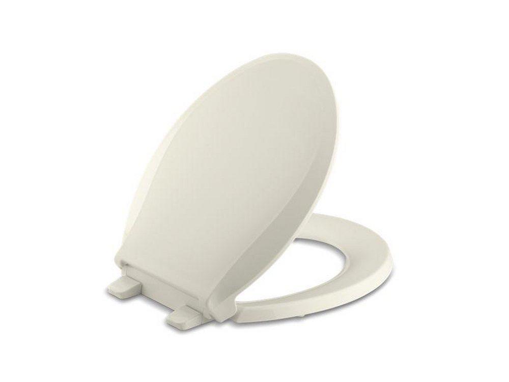 KOHLER Biscuit Round Closed Front Toilet Seat 